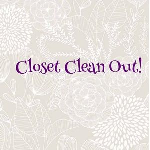 Closet Clean Out!